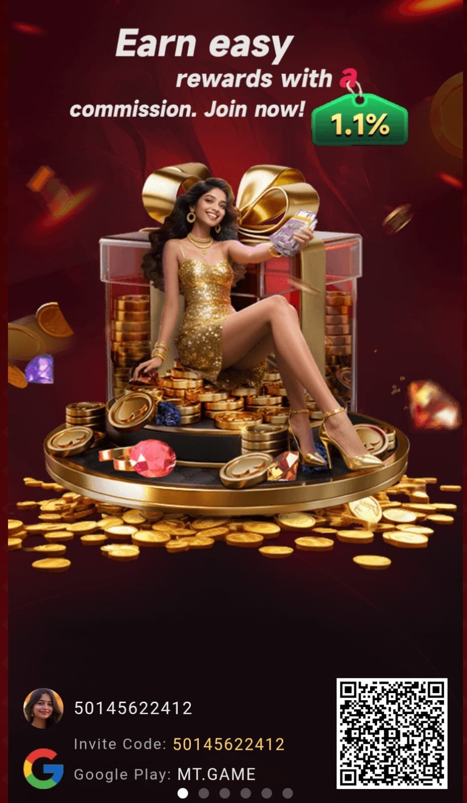 MT Game app screen